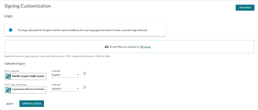 Renouvellement de l'image de marque de l'OSS avec un logo personnalisé Renouvellement de l'image de marque de l'OSS avec un logo personnalisé